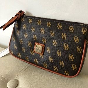 Dooney & Bourke Leather Logo Crossbody Bag
